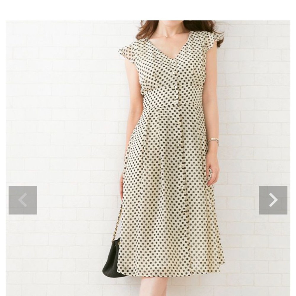 Polka dots dress size S